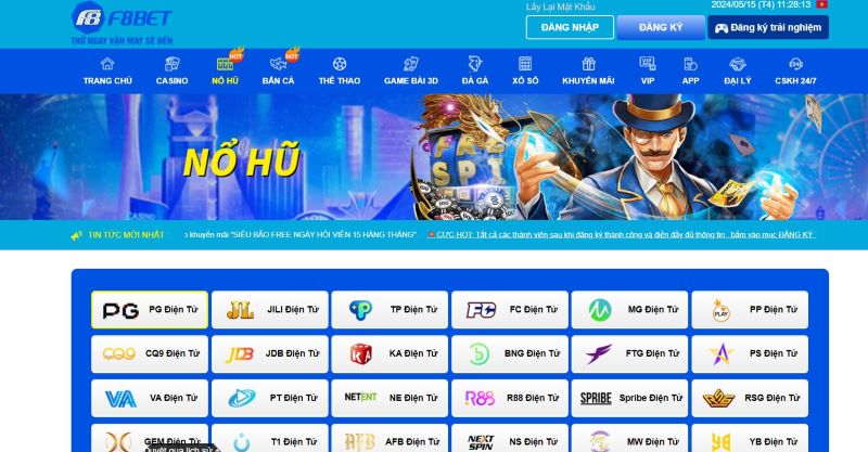 Một số hạng mục được yêu thích tại F8bet